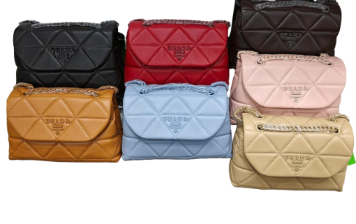 Picture of Prada-Inspired Quilted Chain Bags