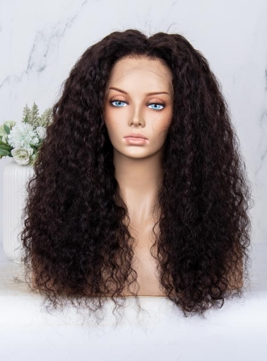 Picture of Brazilian Body Natural Curly lace wig (Grade A12) - 14 to 30 inches