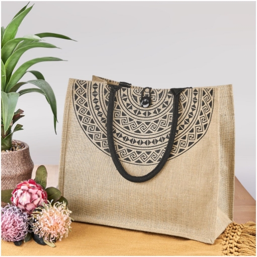 Picture of Okiyo Kashira Jute Tote